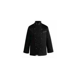 Veste de chef noire Egochef taille S manches longues noir