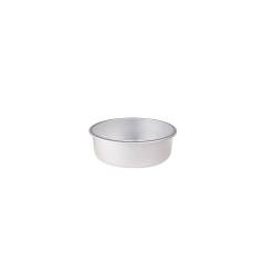 Molde cónico de aluminio Agnelli con borde 24 cm