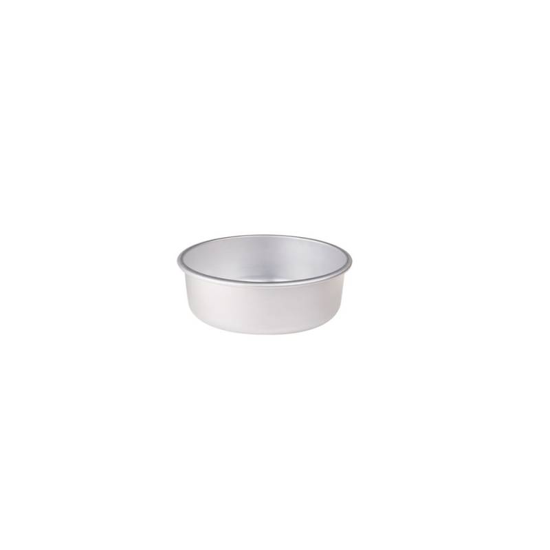 Molde cónico de aluminio Agnelli con borde 24 cm