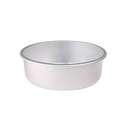 Molde cónico de aluminio Agnelli con borde cm 28