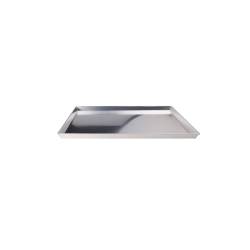 Plateau à pizza rectangulaire en aluminium 35 cm