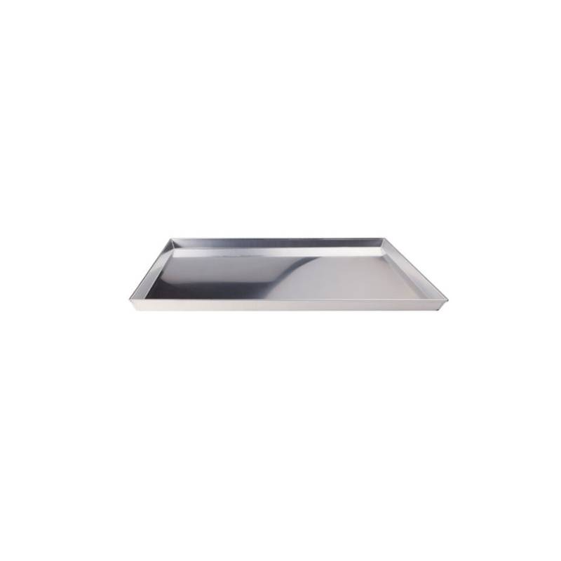 Plateau à pizza rectangulaire en aluminium 35 cm