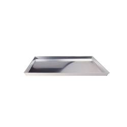 Bandeja rectangular de aluminio para pizza de 50 cm
