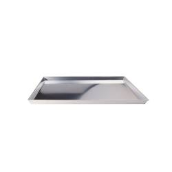 Plateau à pizza rectangulaire en aluminium 55 cm