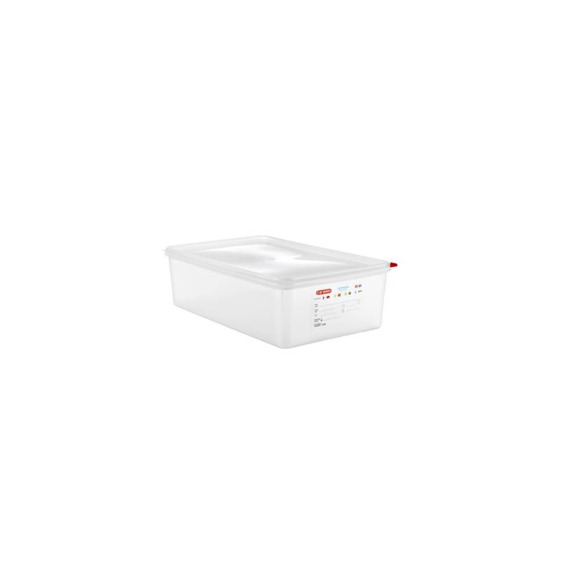 Gastronorm 1/1 Araven con tapa de polipropileno lt 21