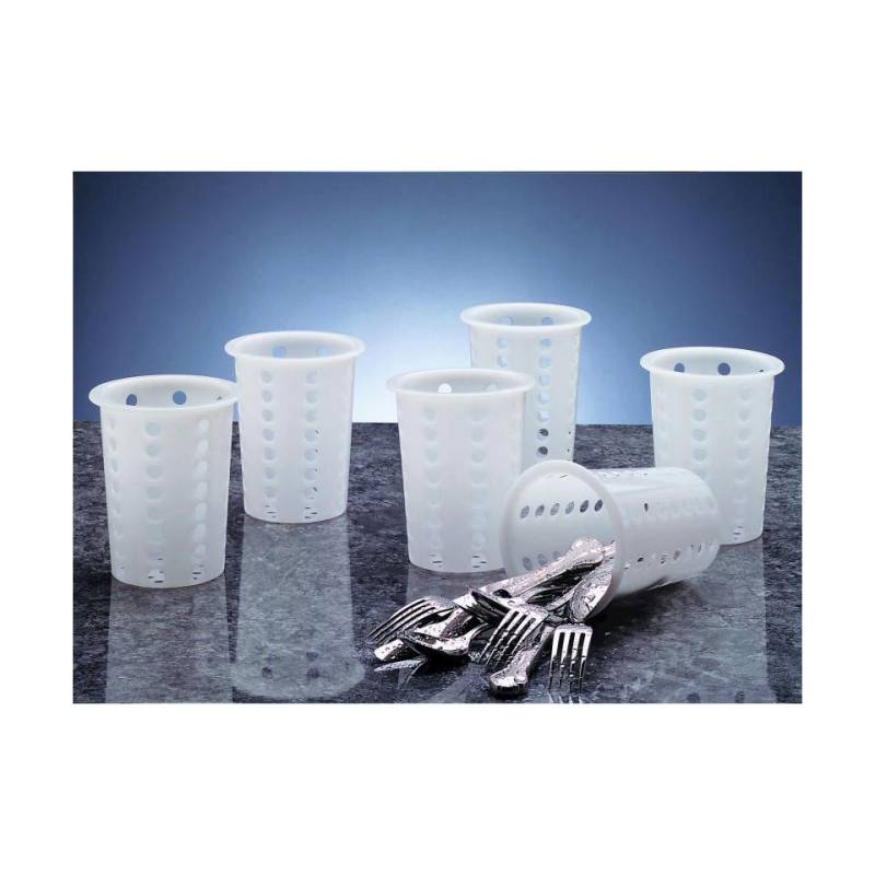 Porte-couverts en plastique perforé pour lave-vaisselle cm 13,7x9,7