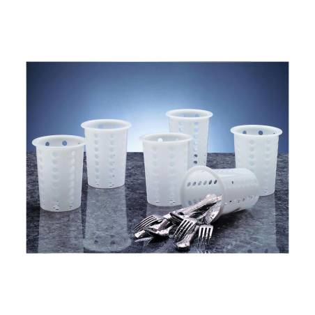 Porte-couverts en plastique perforé pour lave-vaisselle cm 13,7x9,7