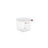 Gastronorm 1/6 Araven con tapa de polipropileno lt 2,6