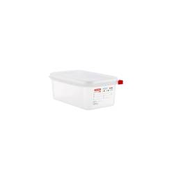 Gastronorm 1/4 Araven avec couvercle en polypropylène lt 2,8