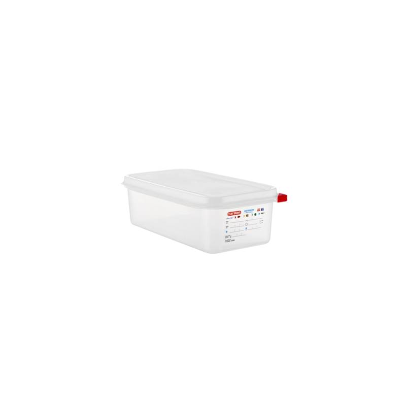 Gastronorm 1/3 Araven con tapa polipropileno lt 4