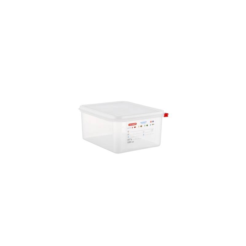 Gastronorm 1/2 Araven con tapa polipropileno lt 10