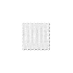 Servilleta de celulosa 1 capa cm 16 x 16 festoneada blanca