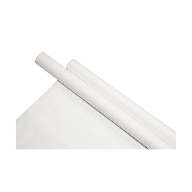 Rouleau de nappe en papier blanc 50 m