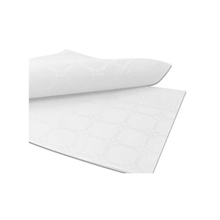 Nappe élégante en papier polycouché blanc cm 100x100