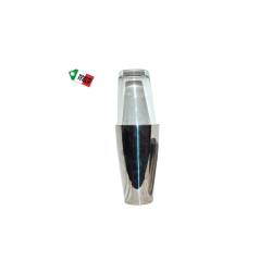 Boston 2 pièces verre inox cl 75
