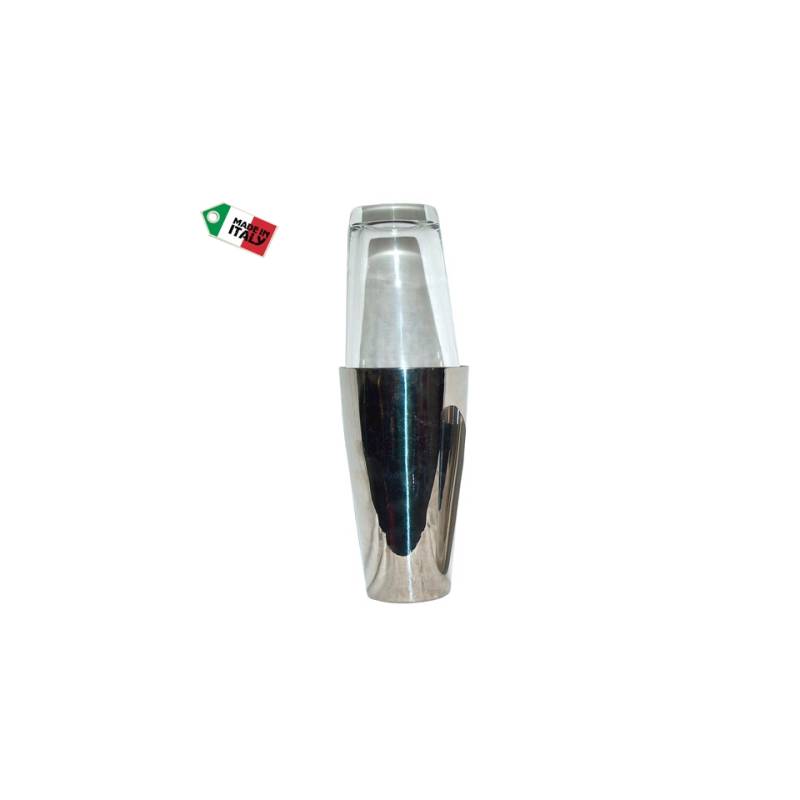 Boston 2 piezas acero inoxidable vidrio cl 75