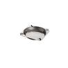 Cendrier carré en acier inoxydable cm 12