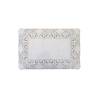 Lacets rectangulaires en papier blanc 35x45 cm