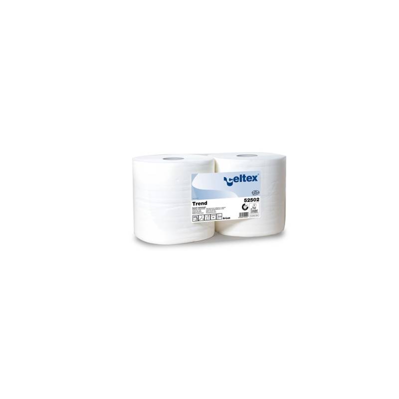 Maxi Roll Trend 800 feuilles de cellulose blanche