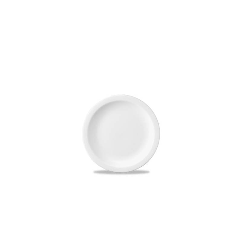 Nova Churchill Line plato de cerámica vitrificada blanco cm 15,2