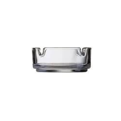 Cendrier empilable en verre transparent 8,5 cm