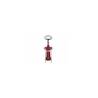 Tire-bouchon Tavernello Ghidini en acier inoxydable rouge