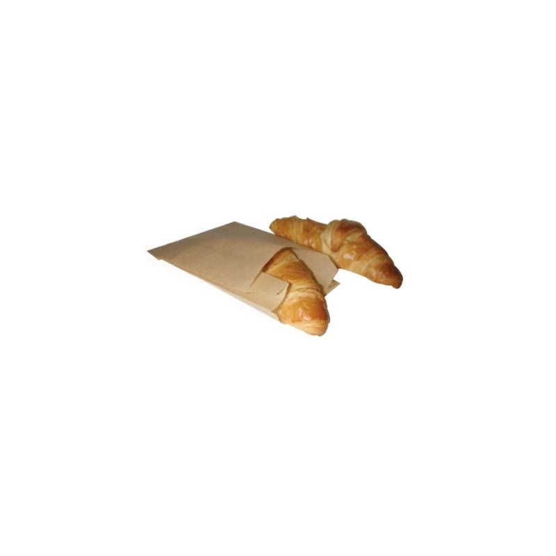 Bolsas de papel marrón para alimentos 28 x 14 cm
