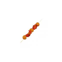 Pinchos de madera con punta 25 cm