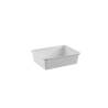 Plateau rectangulaire en polypropylène blanc lt 6
