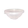 White polypropylene Risto colander 14.17 inch