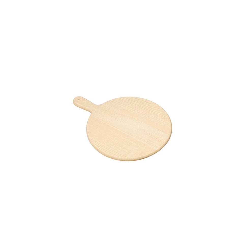 Tabla para cortar polenta con mango de madera cm 40