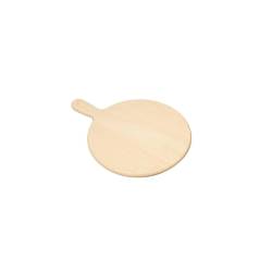 Tabla para cortar polenta con mango de madera cm 45