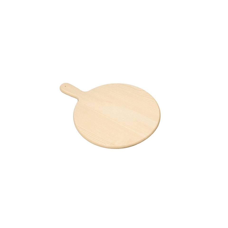 Tabla para cortar polenta con mango de madera cm 45