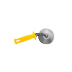 Coupe-pizza courbe en acier inoxydable 10 cm