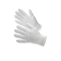 Sous-gants en coton blanc