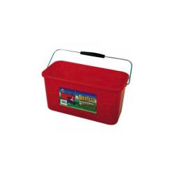 Seau en plastique rouge Supermop l 13