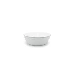 Plat à four rond empilable Bolo en porcelaine blanche 28x10 cm