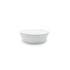 Bolo redondo apilable de porcelana blanca 32x10 cm