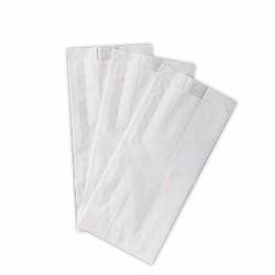 Bolsas desechables de papel blanco para llevar cm 22x44