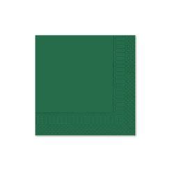 Servilleta de celulosa de 2 capas verde bosque cm 24x24