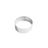 Anillo de mousse de acero inoxidable 18x4,5 cm