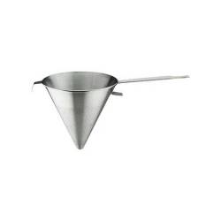 Cornet chinois en acier inoxydable 24 cm