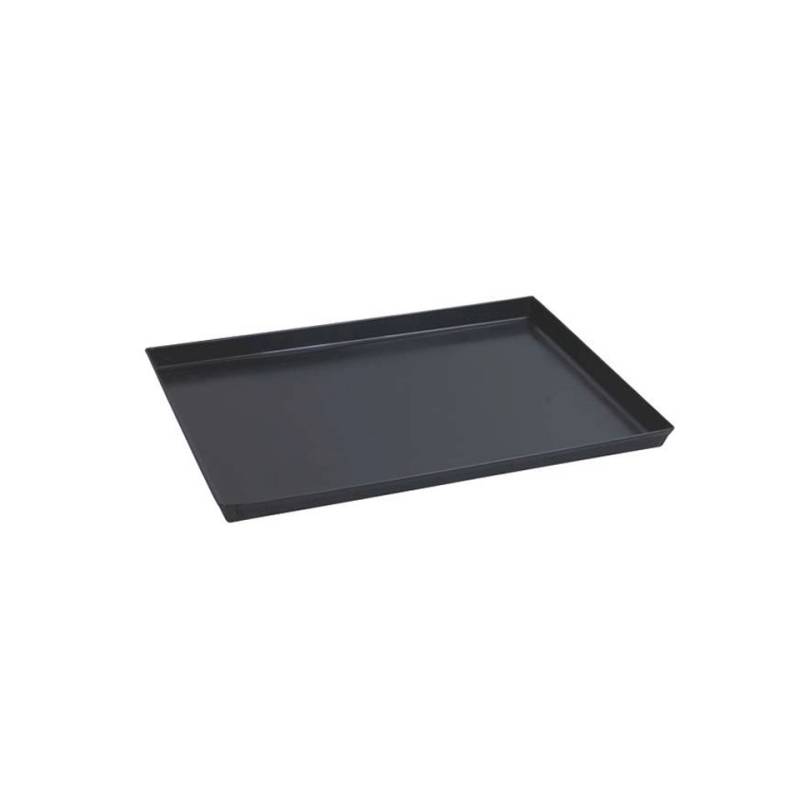 Rechteckiges Pizzablech aus Eisen blau cm 50x35