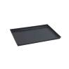 Pizzero rectangular de hierro azul cm 60x40