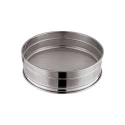 Tamiz de acero inoxidable para harina de pescado 30 cm