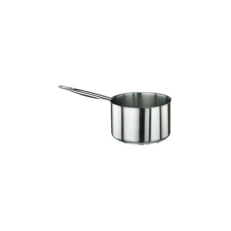 Cacerola alta Paderno de acero inoxidable, 1 asa, cm 20