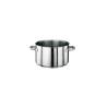 Cocotte haute en acier inoxydable 2 poignées cm 50
