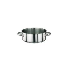 Paderno cocotte en acier inoxydable, 2 poignées, cm 36