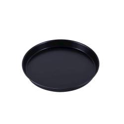 Pizzera redonda de hierro azul cm 26