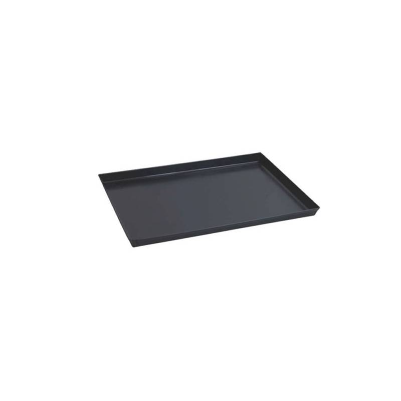Pizzero rectangular de hierro azul cm 35x28